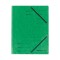 Dosar carton plic a4, inchidere cu elastic, culoare verde