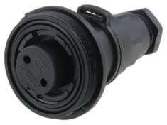 Mufă Circulară Mamă 2 Pin Filet Exterior PX0737/S