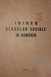 IVIREA CLASELOR SOCIALE IN ROMANIA