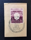 Generalgouvernement / Polonia 1943 Fragment Comemorativ "Vier Jahre Generalgouvernement (30+70 Groschen Violet) Ștampilat 26.X.1943 - CKL2