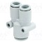 Teu mufabil SMC - 1&divide;10bar polipropilenă - 5&divide;60&deg;C