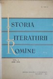 Istoria Literaturii Romane Vol. 1 - Dumitru Micu, Editura Didactica si Pedagogica, 1964, Hardcover