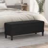VidaXL Bancă, negru, 100x35x41 cm, piele ecologică 349415