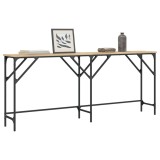 vidaXL Măsuță consolă, stejar sonoma, 180x29x75 cm, lemn prelucrat