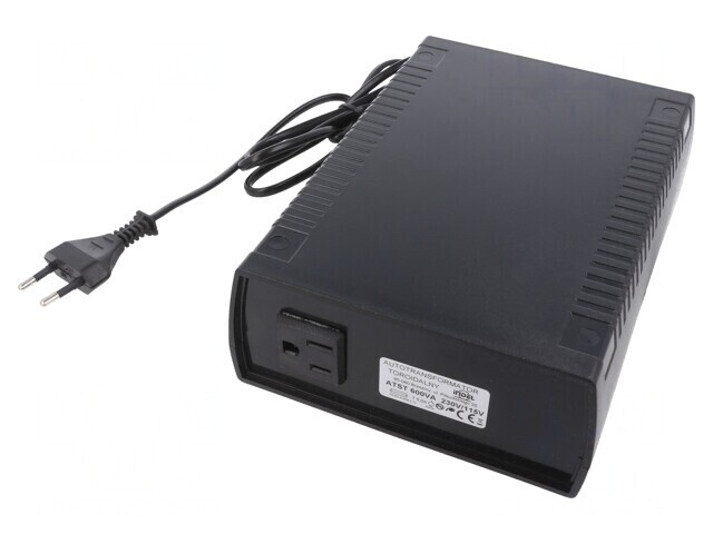 Autotransformator 230V AC 600VA 115V