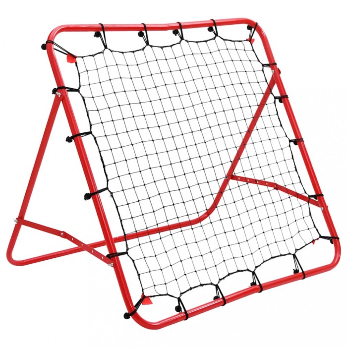 Rebounder ajustabil pentru antrenament de fotbal, 100x100 cm