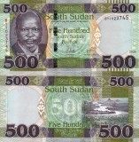 SUDANUL DE SUD 500 pounds 2024 UNC!!!