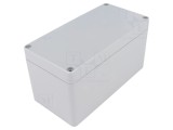 Carcasă universală ABS gri &icirc;nchis IP65 80x160x85mm