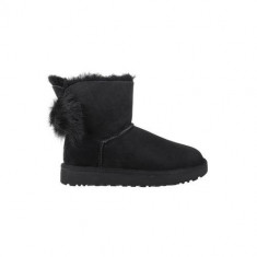 Bocanci Femei UGG Fluff Bow Mini 1094967BLK foto