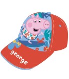 Șapcă pentru Copii cu Vizieră Peppa Pig - George 2 Culori 48/51