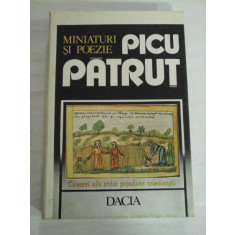 MINIATURI SI POEZIE PICU PATRUT - editie ingrijita de Octavian O. GHIBU