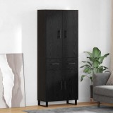 Cumpara ieftin Bufet 2 buc. Stejar Negru 69,5 x 34 x 180 cm
