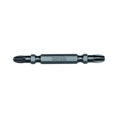 Trusa biti cap dublu 1/4&amp;quot;x65 mm PH3-PH3, 50 bucati Yato YT-7882 foto