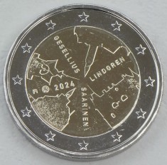 moneda 2 euro comemorativa FINLANDA 2024_2: arhitectura finlandeza, UNC