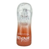 Masturbatoare de mana - Rev-Air Stramt Cupa Reutilizabila pentru Masturbare cu Control al Suctiunii si Carcasa Solida Transparenta
