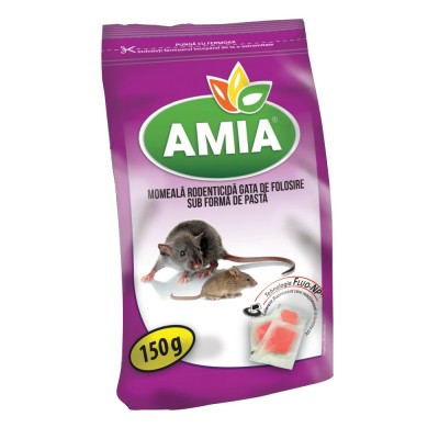 Momeala pasta pentru combatere soareci / sobolani, Amia, 150 g foto