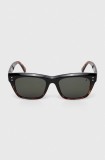 Volcom ochelari de soare femei, culoarea negru