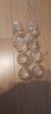 Lot 8 ventuze medicinale Nr 2 sticla