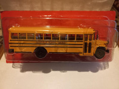 Macheta Autobuz GMC S 6000 School Bus 1989 - Hachette - 1:43 foto