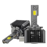 Set de 2 becuri Xenon conversie hid-led, D1S, 180W, 23.000 lm, Canbus, Miez Cupru, Radiator Aluminiu, Premium, IPF