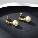 Cercei din argint Gold Pearls Cute-cod ARG201A, Argintboutique
