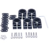 Set Cleme Fixare TRAKKER Tempest 150 Skull Cap Clips