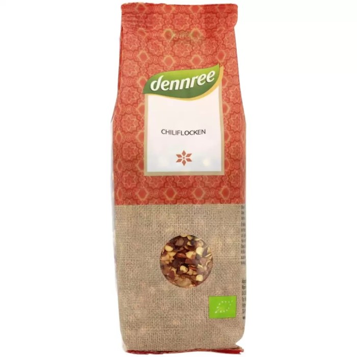 Fulgi de chilli, eco
