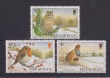 Isle of Man 1988 - Craciun, pasari, serie neuzata