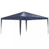 Cort de petrecere, albastru, 4 x 4 m