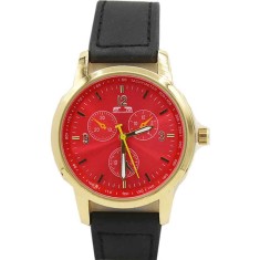 Ceas Barbatesc Matteo Ferari Gold Red Clasic MF124C_BK_G_R