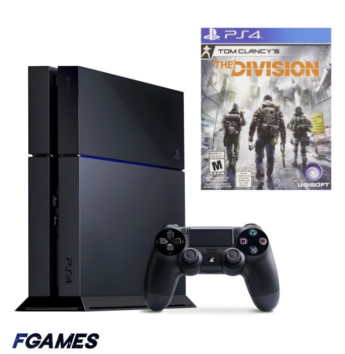 Consola Sony Playstation 4 Ps4 1tb + Controller + Tom Clancy&amp;#x2019;s The Division PlayStation 4, Second-Hand