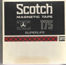 Banda de magnetofon Scotch - AKAI, Revox, Pioneer, Sony, Technics - 1200FT/360m foto