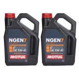 Pachet 8 litri ulei Motul NGEN 7 10W40 , Protectie superioara E i eficienta ecologica pentru motociclete moderne