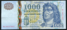 t696 UNGARIA BANCNOTA DE 1000 FORINT 2006 UNC REGELE MATEI CORVIN NECIRCULATA foto