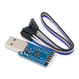 Modul convertor serial USB 2.0 la TTL UART CP2104 6PIN STC PRGMR (c.9150B)