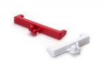 Cumpara ieftin Set 2 cleme sigiliare - Red and White | Peleg Design