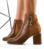Cumpara ieftin Botine dama Rios Camel