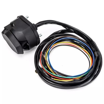 Kit Priza cu 7 pini + cablaj pentru remorca 12v foto
