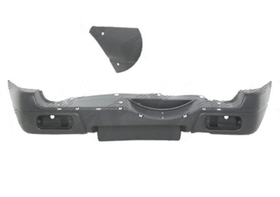 Bara spate Suzuki Vitara Grand (Ft/Gt), 2001-09.2005, grunduita; cu locas pentru lampa numar; gauri proiectoare foto