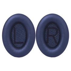 Set 2 bureti Edman pentru casti Bose QuietComfort 35, 35 II, QC35, QC35 II, Spuma cu memorie, Piele ecologica, Albastru