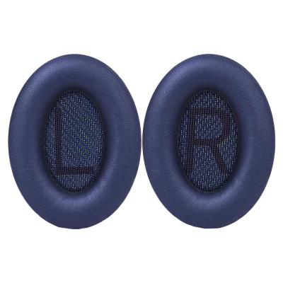 Set 2 bureti Edman pentru casti Bose QuietComfort 35, 35 II, QC35, QC35 II, Spuma cu memorie, Piele ecologica, Albastru foto