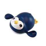 Jucărie de baie pentru copii eMazing, forma pinguin, culoare albastru