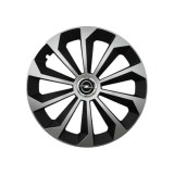 Set 4 Capace Roti 16 inchi (R16) Fame Gri-Negru, Compatibile Cu Opel