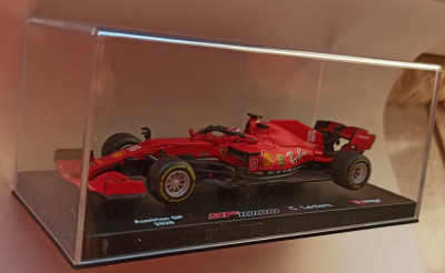 Macheta Ferrari SF1000 Leclerc cu pilot Formula 1 2020 - Bburago 1/43 F1 foto