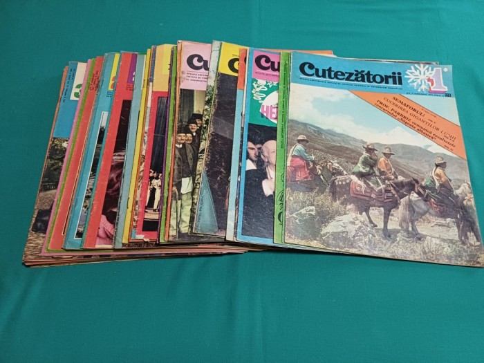 LOT 51 REVISTE CUTEZĂTORII * ANUL 1971 * PROBABIL AN COMPLET * 04