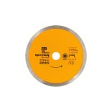 Disc diamantat continuu Rotor 200x1.6x25.4 mm pentru taiere cu apa (ceramica/gresie)