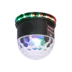 Glob cu lumini Astro LED, RGB, difuzor incorporat, Bluetooth, 3 W foto