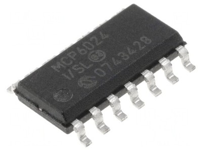 Amplificator Operațional 10MHz 2.5-5.5V 4-Canale SO14 Tub foto
