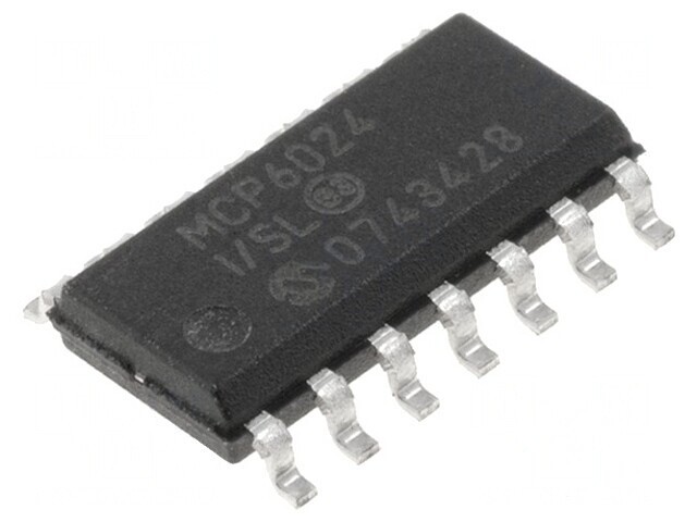 Amplificator Operațional 10MHz 2.5-5.5V 4-Canale SO14 Tub