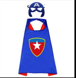 Cumpara ieftin Costum nou pentru copii/ Pelerina Captain America Supereroi